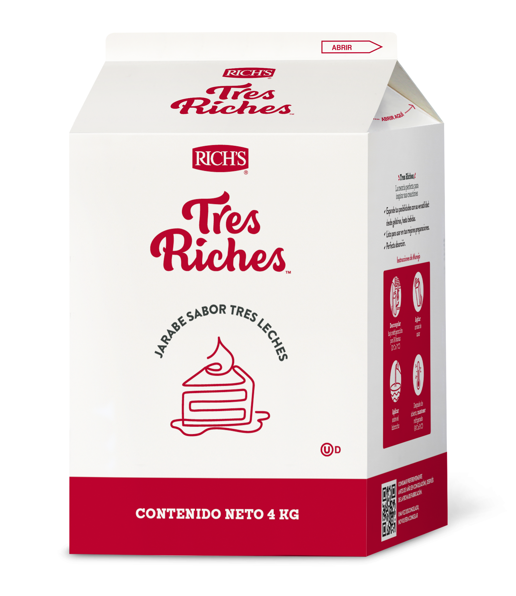 Jarabe de Tres Leches, Tres Riches